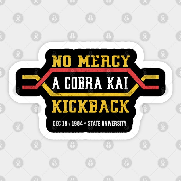 No Mercy Tournament Shirt Sticker by Jim and Them